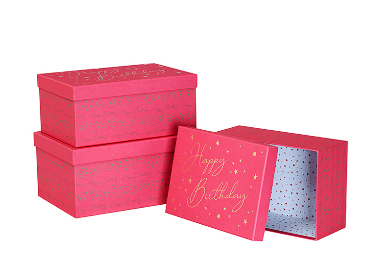 Happy Birthday Range of Boxes
